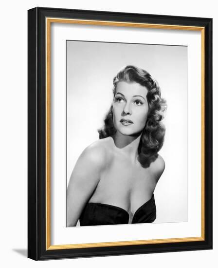 1952: Promotional portrait of American actor Rita Hayworth (1918 - 1987)-null-Framed Photo