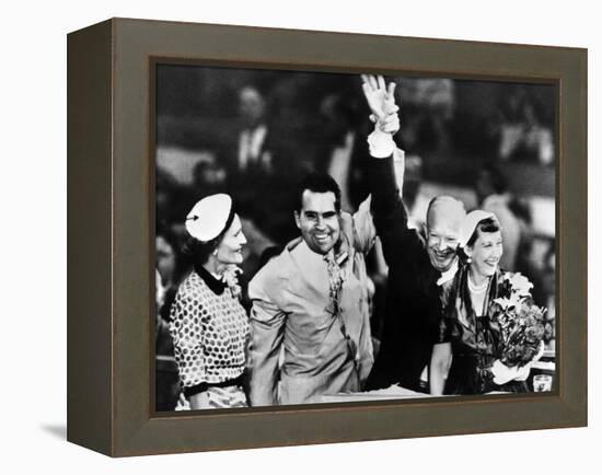 1952 Republic Party Nominees-null-Framed Stretched Canvas