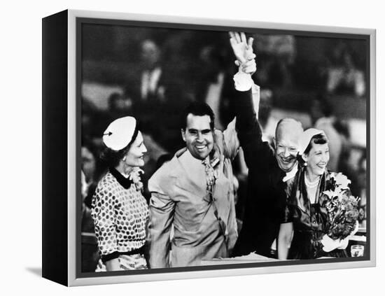 1952 Republic Party Nominees-null-Framed Stretched Canvas