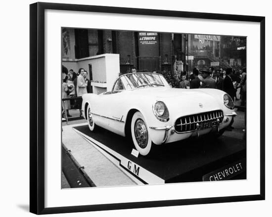 1953 Chevrolet Corvette, (C1953)-null-Framed Photographic Print