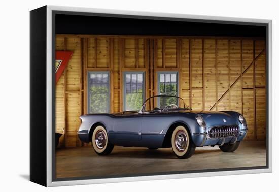 1954 Chevrolet Corvette-S. Clay-Framed Premier Image Canvas