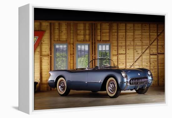 1954 Chevrolet Corvette-S. Clay-Framed Premier Image Canvas