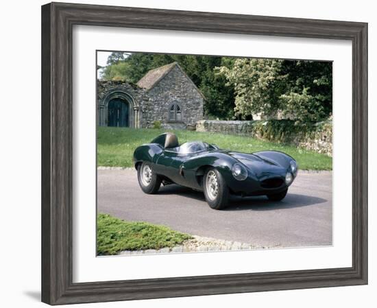 1954 Jaguar D Type-null-Framed Photographic Print