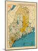 1954, Maine-null-Mounted Giclee Print