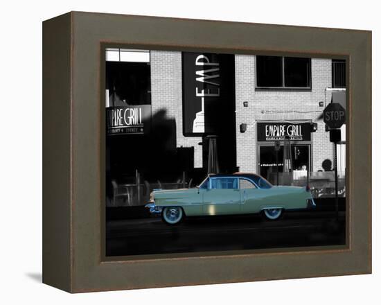 1955 Cadillac Coupe de Ville-Clive Branson-Framed Stretched Canvas
