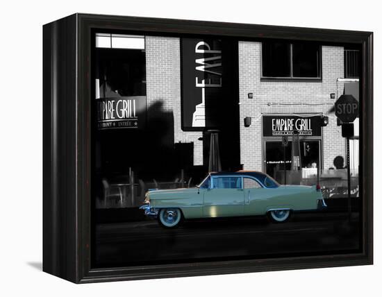 1955 Cadillac Coupe de Ville-Clive Branson-Framed Stretched Canvas