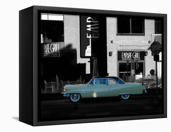 1955 Cadillac Coupe de Ville-Clive Branson-Framed Stretched Canvas