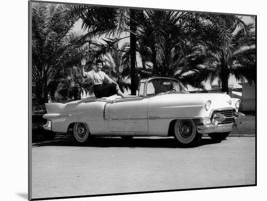 1955 Cadillac Eldorado Convertible, (C1955)-null-Mounted Photographic Print