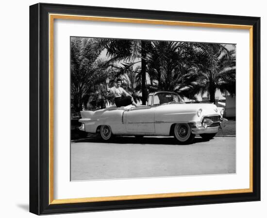 1955 Cadillac Eldorado Convertible, (C1955)-null-Framed Photographic Print