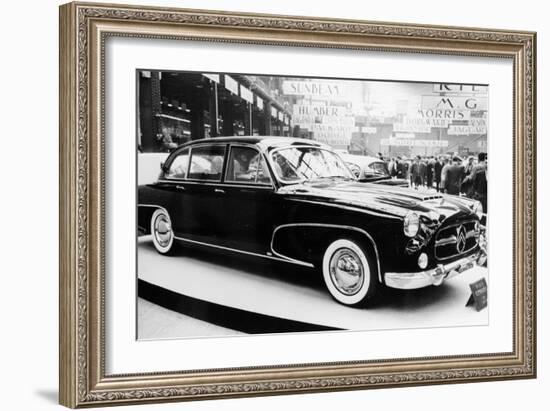 1955 Citroën 15Cv, Specially Built for an Ambassador, (C1955)-null-Framed Photographic Print