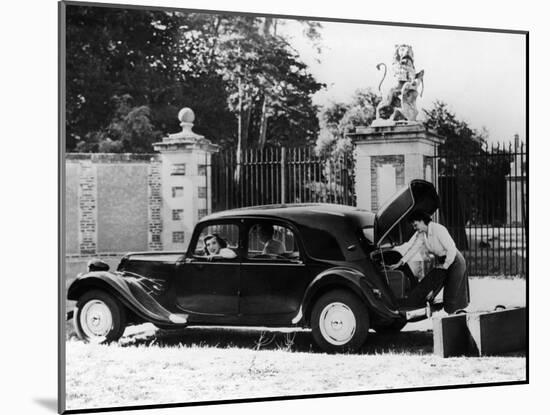 1955 Citroën II Légère Berline Car, (C1955)-null-Mounted Photographic Print