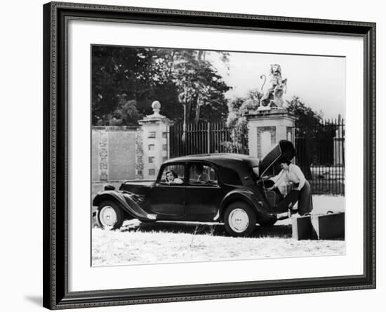 1955 Citroën II Légère Berline Car, (C1955)-null-Framed Photographic Print