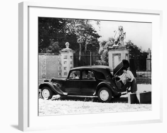 1955 Citroën II Légère Berline Car, (C1955)-null-Framed Photographic Print