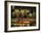 1955: Fairgoers as They Look at a Display of Produce at the Iowa State Fair, Des Moines, Iowa-John Dominis-Framed Photographic Print