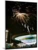 1955: Fireworks Display over Iowa State Fair, Des Moines, Iowa-John Dominis-Mounted Photographic Print