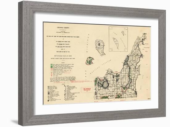 1955, Leelanau County, Michigan, United States-null-Framed Giclee Print