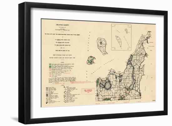 1955, Leelanau County, Michigan, United States--Framed Giclee Print