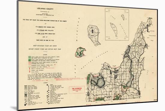 1955, Leelanau County, Michigan, United States-null-Mounted Giclee Print