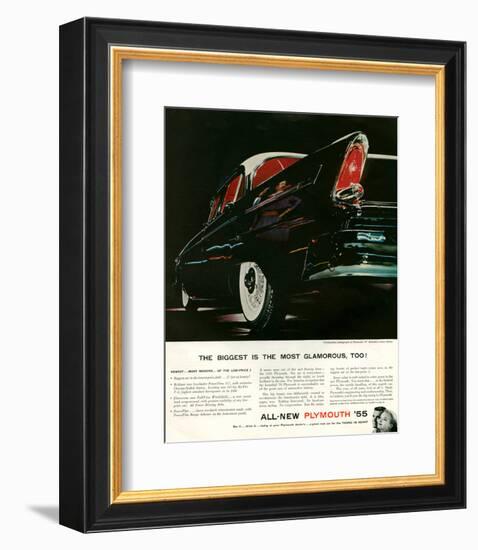 1955 Plymouth - Most Glamorous-null-Framed Premium Giclee Print