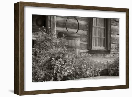 1956-Bonanzaville-B&W-Gordon Semmens-Framed Photographic Print