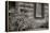 1956-Bonanzaville-B&W-Gordon Semmens-Framed Premier Image Canvas