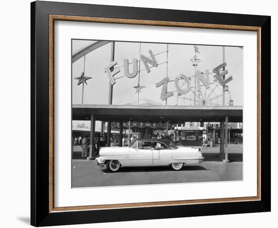 1956 Cadillac Sedan, USA, (C1956)-null-Framed Photographic Print