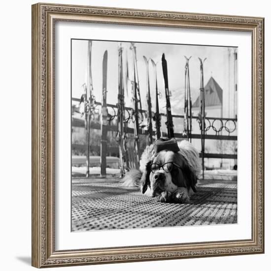 1956 Winter Olympic Game-Bosher-Framed Photographic Print