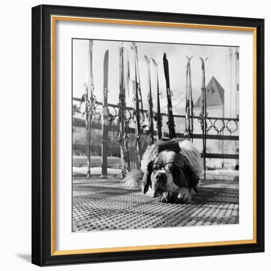 1956 Winter Olympic Game-Bosher-Framed Photographic Print