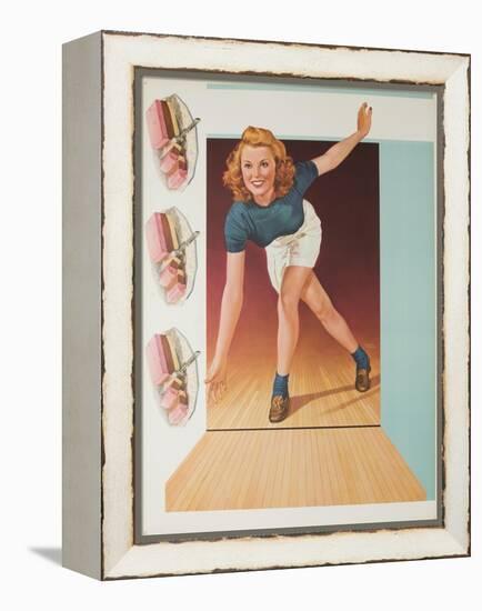 1957 Bowler-null-Framed Premier Image Canvas