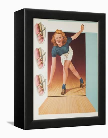 1957 Bowler-null-Framed Premier Image Canvas