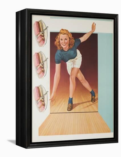 1957 Bowler-null-Framed Premier Image Canvas