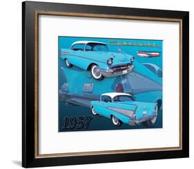 1957 Chevy-null-Framed Art Print