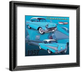 1957 Chevy-null-Framed Art Print