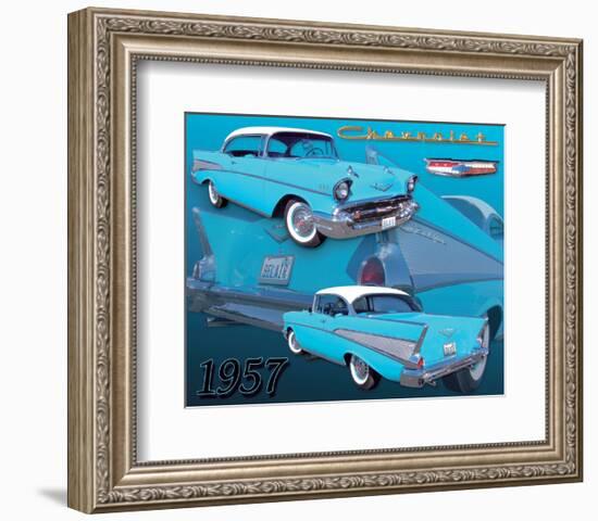 1957 Chevy-null-Framed Art Print