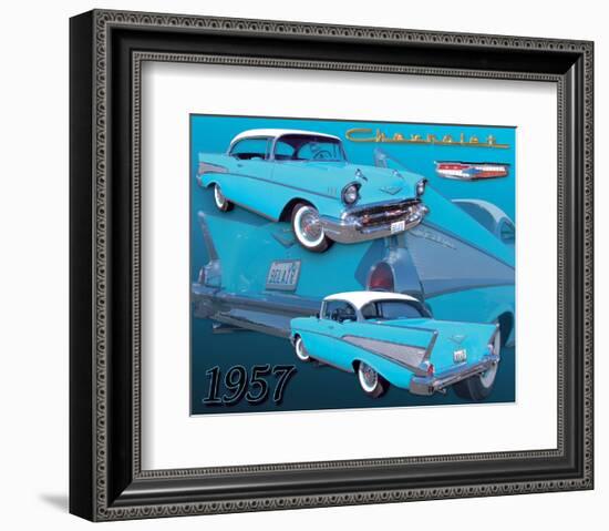 1957 Chevy-null-Framed Art Print