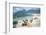 1957: Copacabana Beach, Rio De Janeiro, Brazil-Dmitri Kessel-Framed Photographic Print