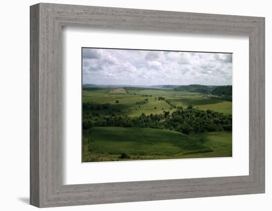 1957: Copacabana Beach, Rio De Janeiro, Brazil-Dmitri Kessel-Framed Photographic Print