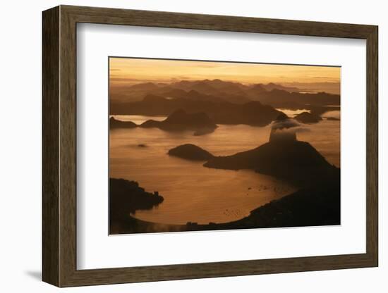 1957: Copacabana Beach, Rio De Janeiro, Brazil-Dmitri Kessel-Framed Photographic Print