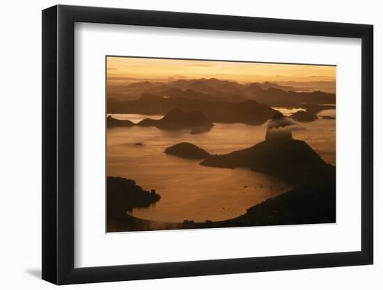 1957: Copacabana Beach, Rio De Janeiro, Brazil-Dmitri Kessel-Framed Photographic Print