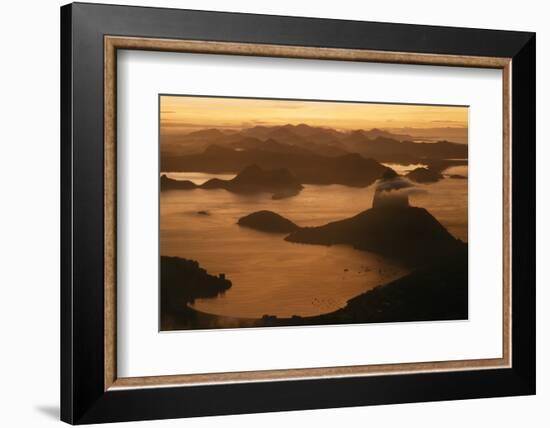 1957: Copacabana Beach, Rio De Janeiro, Brazil-Dmitri Kessel-Framed Photographic Print