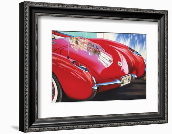 1957 Corvette-Graham Reynolds-Framed Premium Giclee Print