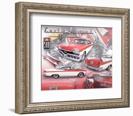 1957 Dodge-null-Framed Art Print