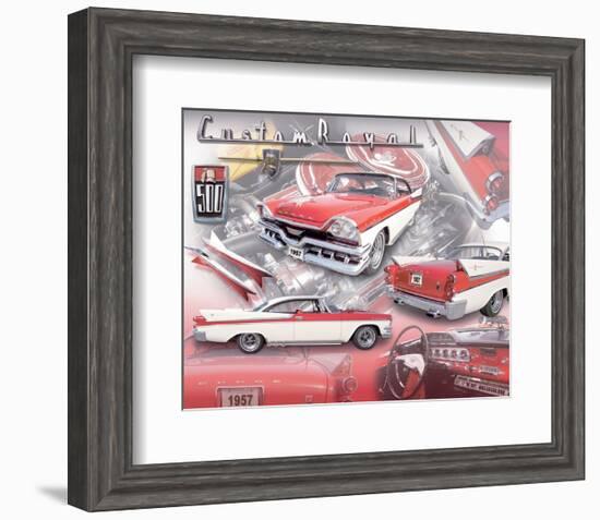 1957 Dodge-null-Framed Art Print