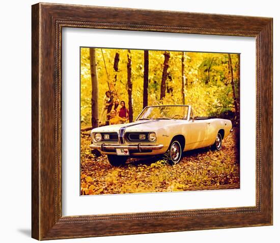 1957 Plymouth Barracuda Conv.-null-Framed Art Print