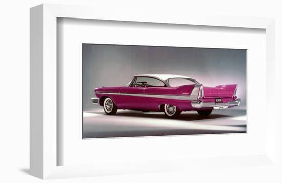 1958 Plymouth Belvedere-null-Framed Art Print