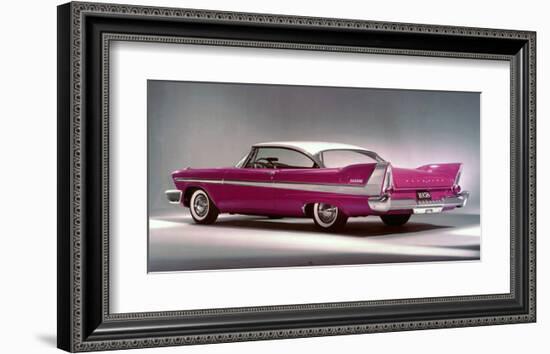 1958 Plymouth Belvedere-null-Framed Art Print