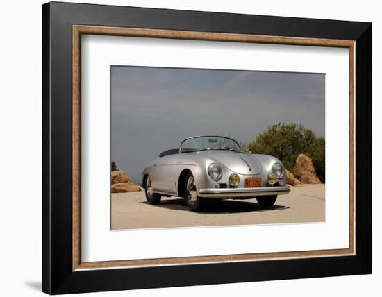 1958 Porsche Speedster 356 1600 Super-S. Clay-Framed Photographic Print