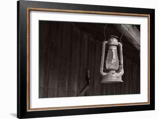 1959-Bonanzaville-B&W-Gordon Semmens-Framed Photographic Print