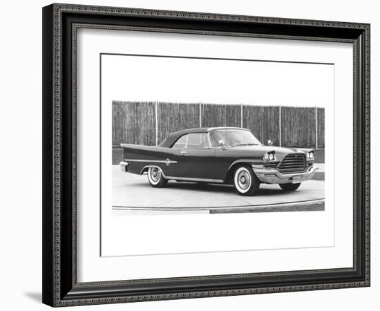 1959 Chrysler 300E Convertible-null-Framed Art Print