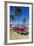 1959 Dodge Custom Loyal Lancer Convertible, Playa Del Este, Havana, Cuba-Jon Arnold-Framed Photographic Print